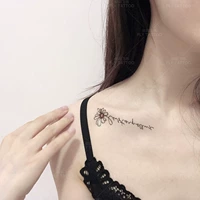 Водостойкие тату наклейки, сексуальная свежая татуировка, долговременный эффект, Южная Корея, популярно в интернете