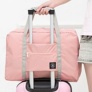 Túi du lịch túi xách diffel túi xách túi hành lý túi ngắn khoảng cách vai nữ túi gấp có thể được tùy chỉnh - Túi du lịch