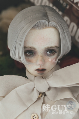 taobao agent Wawa GUY spot BJD 3 -point Uncle SD wig hair Hand -changing fake hair hook Beauty tip, short hair three points