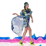 Летнее пляжное спортивное длинное дышащее платье, быстросохнущая эластичная юбка, средней длины