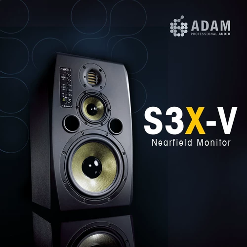 Отличная стена лицензирована Адам/Адам S3X-V 3-точечная частота.