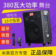 Metero audio MG1563A-LI pin lithium hiệu suất cao giai đoạn biểu diễn ban nhạc loa 380 watt - Loa loa