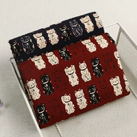 Бамбуковая японская мультяшная импортная ткань, на удачу
