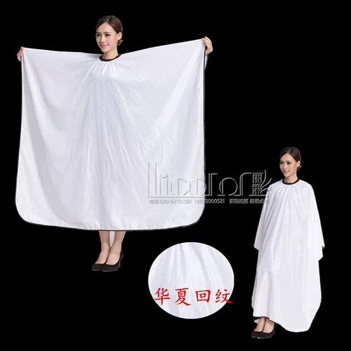 Антистатическая электрическая белая накидка для стрижки волос, делается под заказ