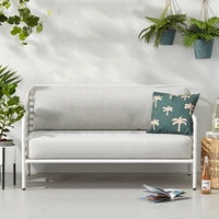 Tối giản Bắc Âu vải đơn sofa đôi phòng khách đồ nội thất phòng khách sofa kinh doanh phòng chờ kết hợp sofa giải trí - Nhà cung cấp đồ nội thất móc treo gỗ gắn tường