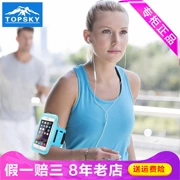 Topsky du lịch tay túi du lịch unisex chạy thiết bị đeo tay cánh tay túi nhỏ túi xách 30382 - Túi xách