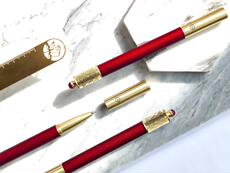 Молитвенный барабан 日月—怀业坛城转经笔（赠送阿弥陀佛心/文殊心微缩胶片）