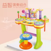 đồ chơi doremon Trẻ Em Trống Đàn Piano Điện Tử 2 Trong 1 Đồ Chơi Giáo Dục Đa Năng Micro Sạc Caro Trống Đàn Piano do choi tre em