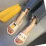 Hàn Quốc dễ thương phim hoạt hình Hyaluronic axit vịt dép nữ mùa hè nhà trong nhà phòng tắm nhựa chống trượt mát giày dép vascara