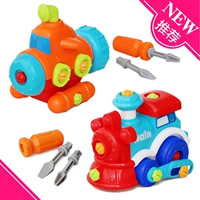 Конструктор, поезд, съемная игрушка для мальчиков, подводная лодка, 2-5 лет
