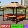 Sân nhỏ gazebo sân trong lều với bàn ghế kết hợp nhà ngoài trời biệt thự sang trọng sân vườn lớn chống muỗi - Lều / mái hiên / phụ kiện lều lều cắm trại tự bung