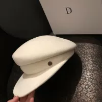 Модная белая шерстяная кепка, шапка, популярно в интернете, городской стиль