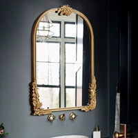 Французская стена -зеркало для макияжа в ванной