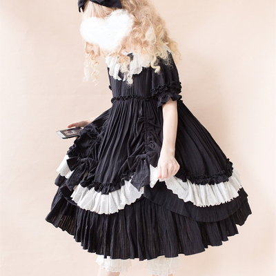 taobao agent Genuine doll, dress, summer skirt, Lolita OP, Lolita style