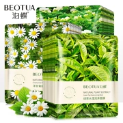 Mặt nạ dưỡng ẩm Bodie Green Tea Firming Rejuvenating Moisturising Moisturising Shrinking Pore Mask 10 cái - Mặt nạ