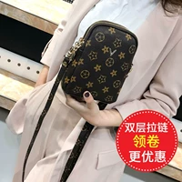 Túi đựng điện thoại di động nữ đeo chéo 2018 phiên bản tiếng Hàn mới của túi mini điện thoại di động ví đeo vai túi đeo điện thoại - Túi điện thoại túi đựng điện thoại treo cổ