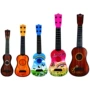 Nhà máy trực tiếp có thể chơi nhạc cụ tưởng tượng hạt gỗ trẻ em guitar mô phỏng dây thép ukulele đồ chơi - Nhạc cụ phương Tây giá đàn nguyệt