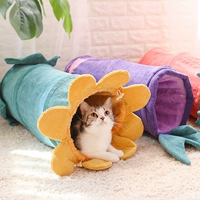 Фруктовый туннель, спальный мешок, палатка, складная игрушка, кот