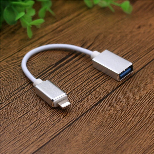 Apple OTG Rotor Iphone/Pad Data Cable Lightning поворачивается в USB -инструмент MIDI -клавиатура