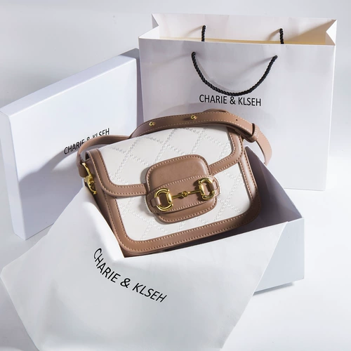 Универсальная ретро сумка на одно плечо с ромбовидным узором, ремешок для сумки, Гонконг, коллекция 2021