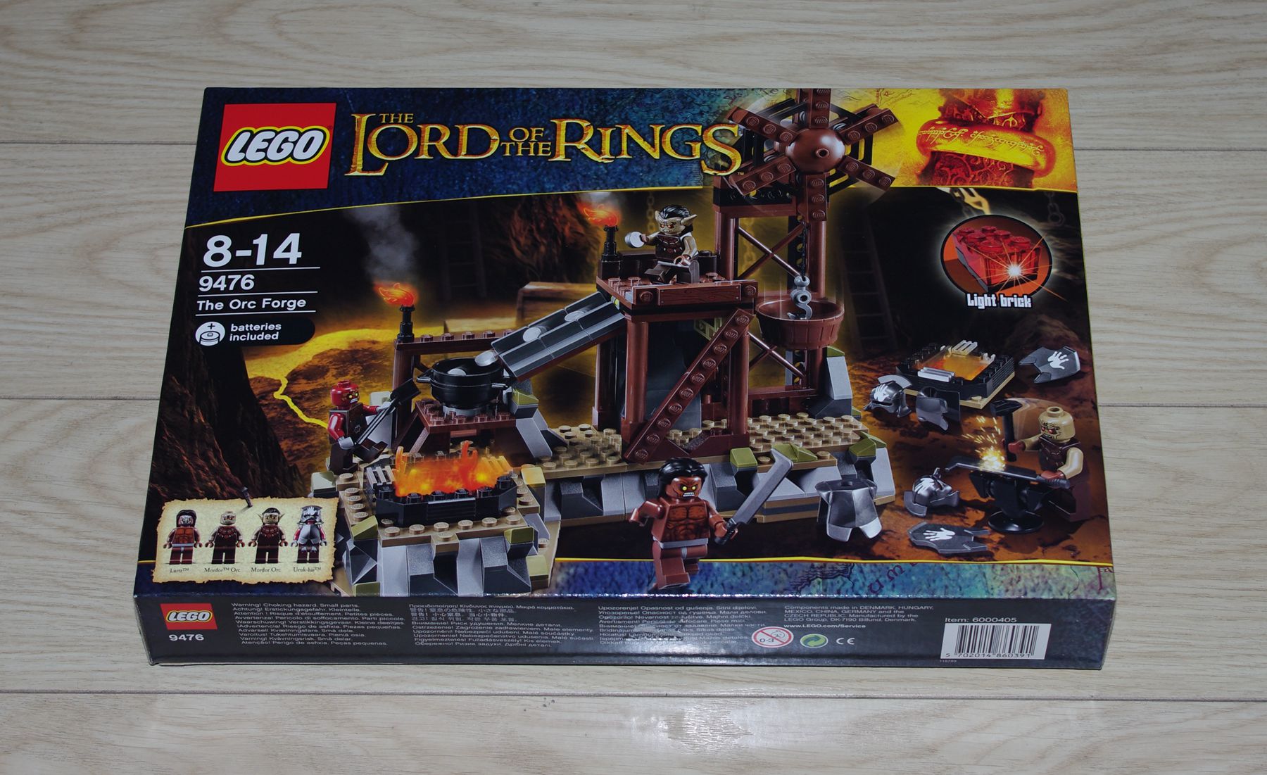 lego lord of the rings orc forge