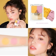 [Spot] Hàn Quốc chính hãng 3ce hai màu nước ép mờ màu pha trộn với màu tím ấm - Blush / Cochineal