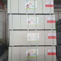 Заводская прямая продажа обычная бумажная пластинка 2400*1200*9,5 Гипсовая доска Tianhua потолок