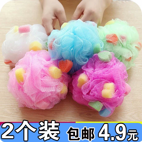 Супер большая ванная цветочный душ Ball Big Bange Flower Curise Banath, купание, мяч для купания, купание, полотенце для ванны, без дисперсии