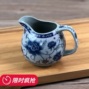 Jingdezhen màu xanh và trắng sứ cốc công suất lớn gốm sứ biển kungfu bộ trà lọc trà tách - Trà sứ