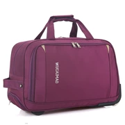 Gói du lịch công suất lớn túi hành lý có thể gập lại túi xách tay kéo lên máy bay 20 24 Oxford Bra - Túi du lịch
