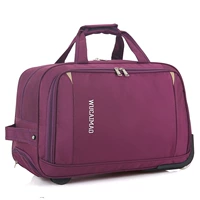 Gói du lịch công suất lớn túi hành lý có thể gập lại túi xách tay kéo lên máy bay 20 24 Oxford Bra - Túi du lịch túi xách nữ