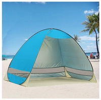 Ультрафиолетовый солнцезащитный крем, пляжная автоматическая уличная палатка для рыбалки, УФ-защита, полностью автоматический