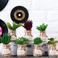 Креативная маленькая лампа для растений, брендовое украшение для гостиной в помещении