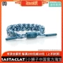 RASTACLAT Little Lion Chính thức Dòng nhuộm màu YUKI Vòng đeo tay nhỏ màu xanh và trắng vòng tay nữ vàng 18k