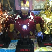 The Avengers 1 4 Bust Iron Man MK7 Mô hình bàn tay đóng hộp Bust 1 - Capsule Đồ chơi / Búp bê / BJD / Đồ chơi binh sĩ