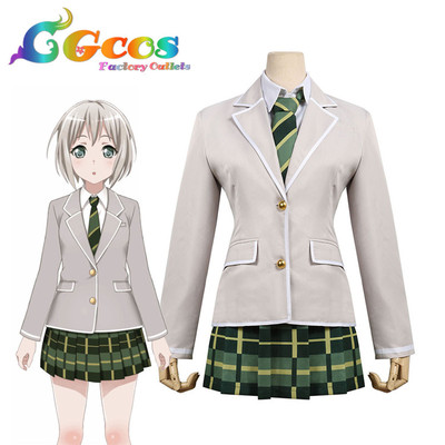 taobao agent Cgcos anime clothing Bang Dream! Green Leaf Mocha Cosplay Female One Year Winter Uniform JK