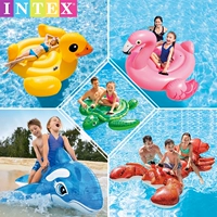 INTEX Водная надувная игрушка, плавательный круг для плавания, бассейн, увеличенная толщина