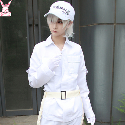taobao agent Spot Work cell COS white blood cell white blood cell COSPLAY wig hat