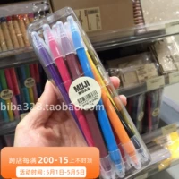 Muji, канцтовары, комплект, двусторонняя акварель, мелки, Гонконг, 12 цветов