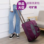 Xe đẩy xách tay khoảng cách ngắn túi hành lý túi xách xe đẩy túi nâng cao kinh doanh du lịch trọn gói nữ