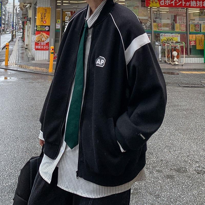 Jacket men's new Korean fashion cool sports Baseball Jacket fashion brand simple and versatile casual student sweater