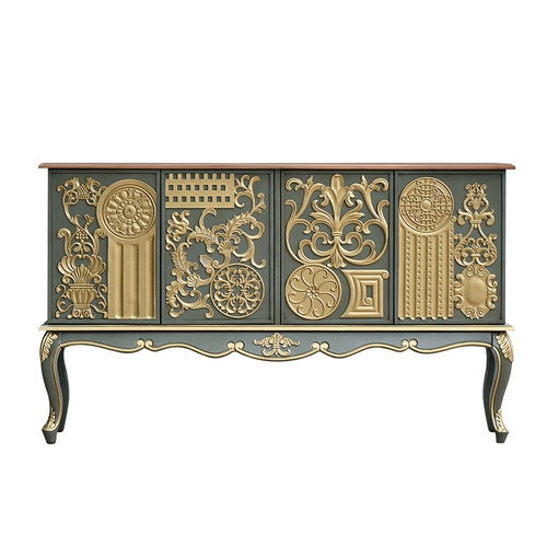 Американская легкая роскошная сплошная древесина загадочного шкафа предпринимательский шкаф