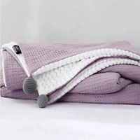 Трикотажное полотенце, одеяло, летний тонкий диван для сна, осеннее