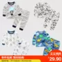 Bộ đồ hoạt hình cho bé 2019 xuân mới quần áo trẻ em trẻ em quần áo trẻ em dịch vụ tại nhà tz-3822 đồ sơ sinh