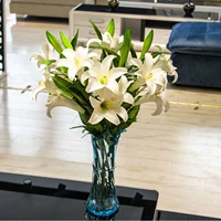 Trang chủ phụ kiện 2 nước hoa lily nhân tạo hoa trang trí phòng khách hoa giả hoa hoa Phòng ngủ trưng bày hoa đơn - Hoa nhân tạo / Cây / Trái cây hoa giả để phòng khách