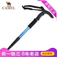 Lạc đà lạc đà đi bộ 4 gậy T-tay cầm siêu nhẹ ống kính carbon gấp trekking cực 2SA7D42 - Gậy / gậy gậy trượt tuyết