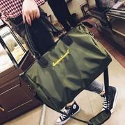 Túi hành lý xách tay cỡ lớn có sức chứa túi nữ du lịch leo núi khoảng cách ngắn Phiên bản Hàn Quốc của vải Oxford - Túi du lịch