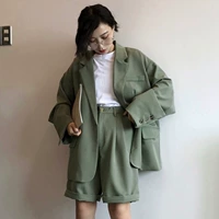 Осенний классический костюм, куртка, шорты, комплект для школьников, в корейском стиле, популярно в интернете