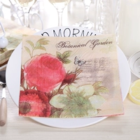 Цветная бумага, бумажные салфетки