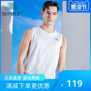 Supield hydrophobic công nghệ thể thao thể thao mồ hôi vest chống thấm nước chống bẩn áo thun cổ chữ V không tay mùa hè - Lót